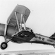 A Vought SBU-1 Corsair takes off (San Diego Air and Space Museum)